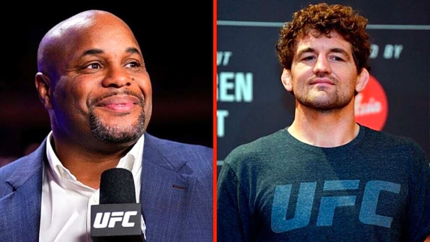 ‘Thank you’… Daniel Cormier reacts as touching Ben Askren video plays at UFC Atlanta