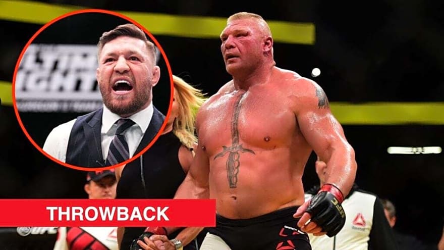 Brock Lesnar was paid $2.5 million to save historic UFC event after Conor McGregor’s shock retirement