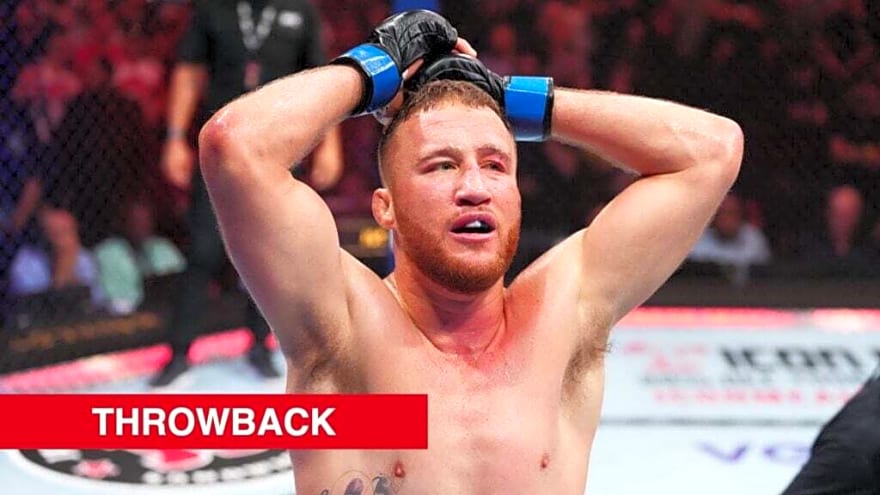 Justin Gaethje scored his first-ever professional win with brutal move that many believe should be banned