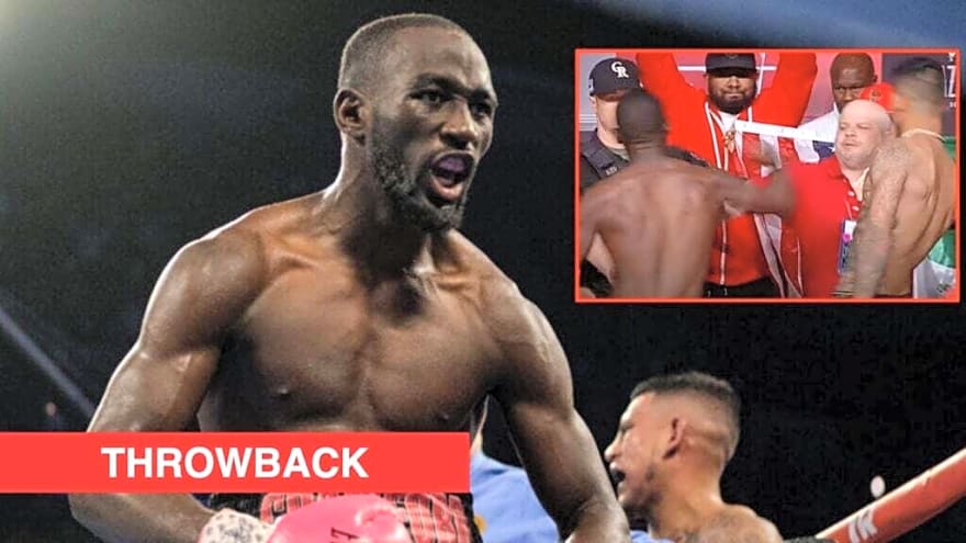Terence Crawford threw face-off punch before knocking out brother of ‘Monster’ he could fight next