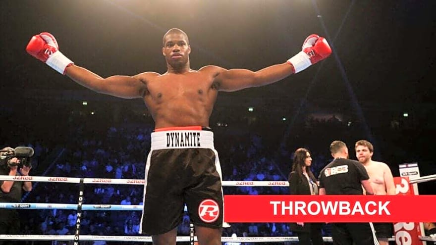 Daniel Dubois landed first-round knockout after just 35 seconds on his explosive debut 8 years ago