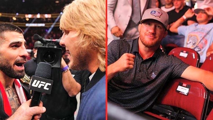 UFC star explains why Justin Gaethje should fight Ilia Topuria instead of Paddy Pimblett