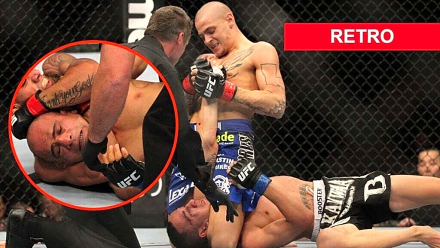Dustin Poirier was choked out by Korean Zombie just months after first Max Holloway fight