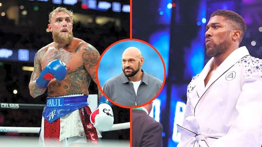 Tyson Fury provides shockingly wild verdict on potential fight between Jake Paul and Anthony Joshua