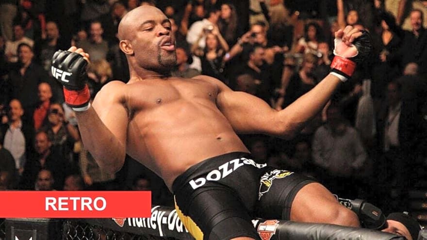 Anderson Silva made rival who robbed him of a UFC title defense tap by smashing his head with elbows