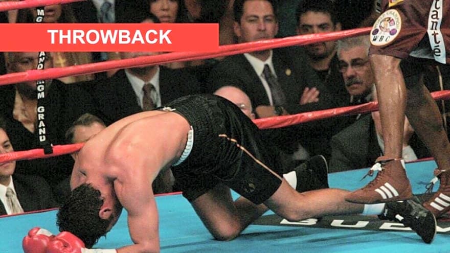 Oscar De La Hoya snubbed Floyd Mayweather and Manny Pacquiao when he named brutal KO the ‘worst moment’ of his career