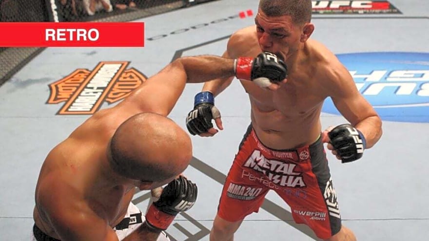 Nick Diaz pummeled a UFC legend into a shock retirement announcement before taking aim at Dana White