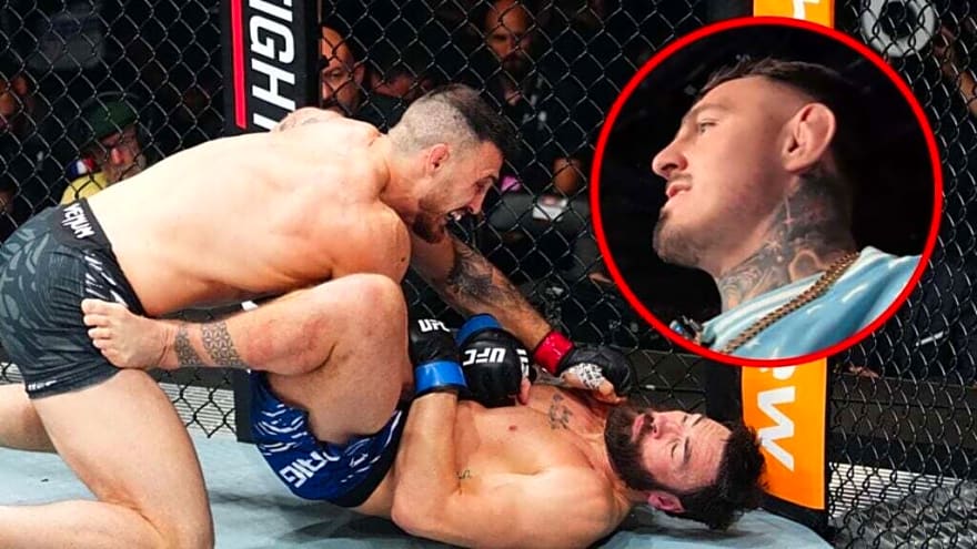 ‘Nearly gave me a heart attack’… Tom Aspinall shares relieved reaction to teammate’s stunning UFC Paris KO