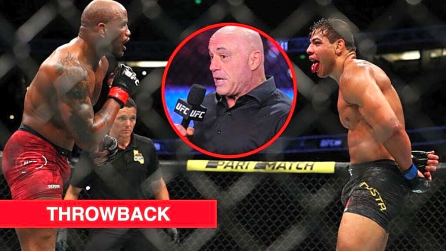 Paulo Costa bravely taunted scary fighter Joe Rogan called a ‘freak’ during 2019 Fight of the Year contender