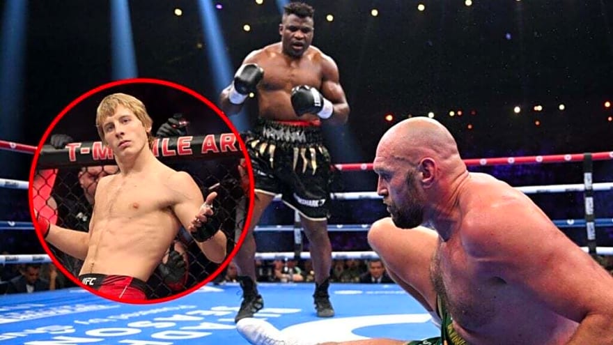 Paddy Pimblett told he would make double Francis Ngannou’s purse against Tyson Fury if he made UFC to boxing switch