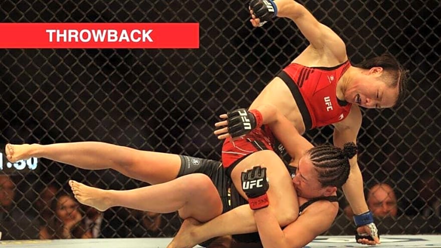 Zhang Weili lifted 293-pound UFC heavyweight like it was nothing days before dominant MSG title win