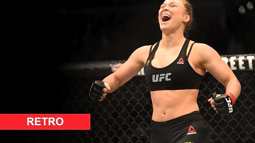Ronda Rousey spent just 64 seconds in the Octagon over a year during legendary three-fight UFC run