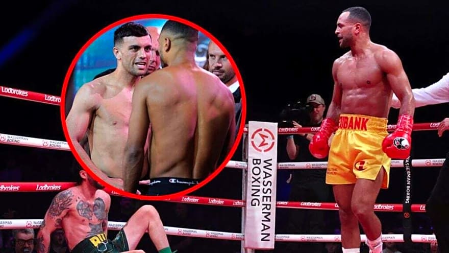 Harlem Eubank knocked out Jaron Ennis’ training partner in final fight before Jack Catterall step-up