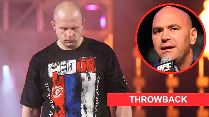 Dana White shockingly changed his mind on Fedor Emelianenko after he dismantled a former UFC champion in just 36 seconds