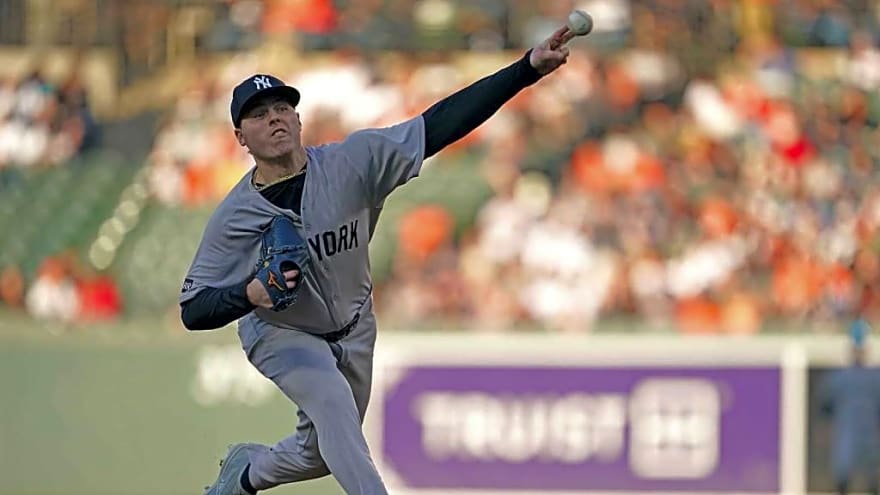 Watch Yankees SP Ryan Weathers’ no-hit bid spoiled in 7th inning vs. Orioles