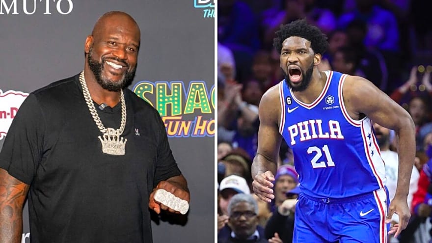Shaquille O’Neal says Joel Embiid’s comments about the 2000s prove the 76ers star wouldn’t have made it in his era