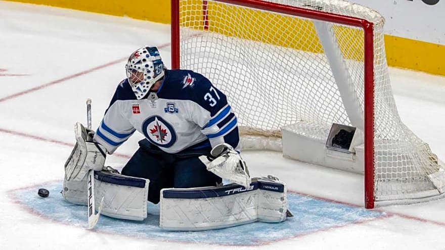 Jets G Connor Hellebuyck’s overtime stats won’t please fans after gold medal game