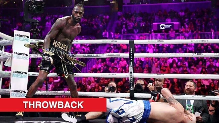Deontay Wilder broke down in tears after scoring vicious KO in first fight after Tyson Fury trilogy