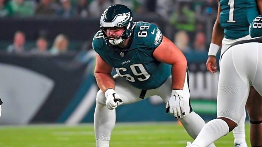 Philadelphia Eagles Place Landon Dickerson On IR; Will Miss At Least 4 Games