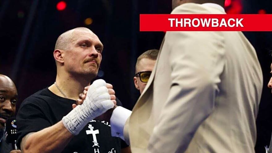 Oleksandr Usyk left British icon dazed and out on his feet in ruthless sparring session years before Daniel Dubois clash