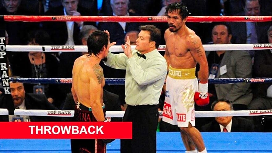Manny Pacquiao cut legendary foe’s career short due to the damage he inflicted ahead of grudge match