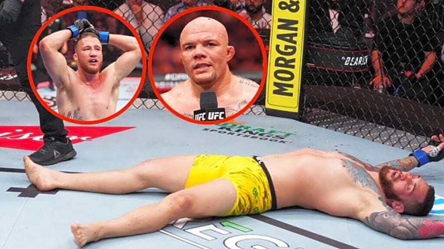 Justin Gaethje, Anthony Smith, and more fighters call out the ‘biggest flop in MMA history’ at UFC Atlanta 