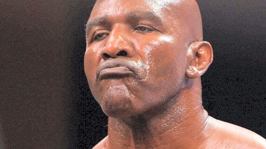 Evander Holyfield quit in ‘excruciatingly bad’ performance as his world title dreams slipped out of reach