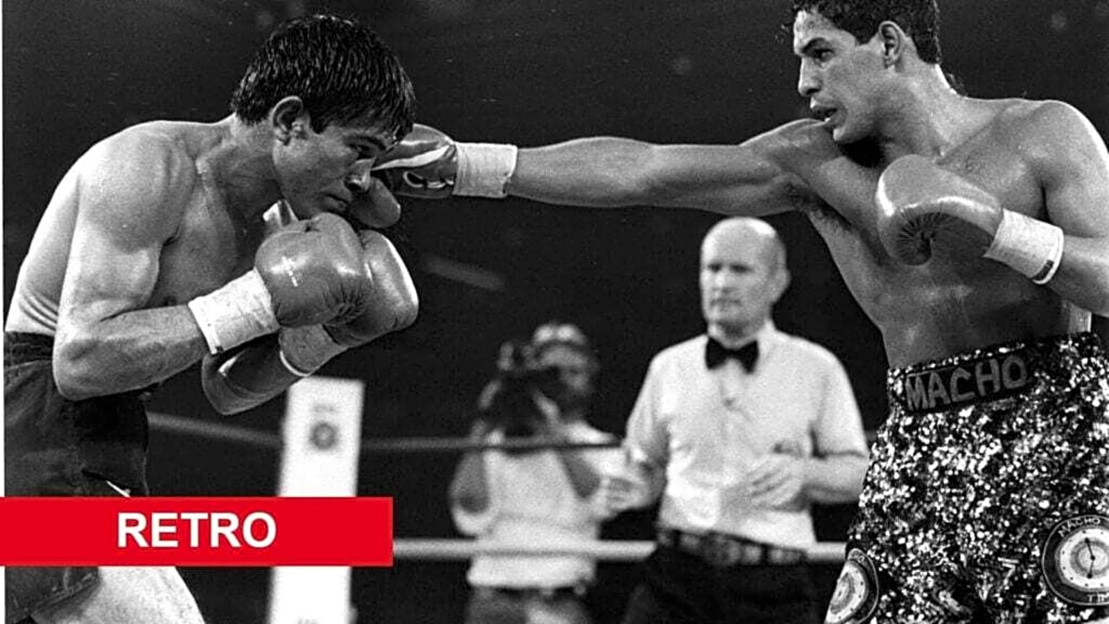 Hector Camacho set up huge fight with legendary coach with first world lightweight title win