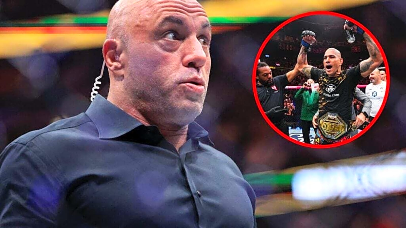 Joe Rogan approves pitched vacant title fight if Alex Pereira moves up to heavyweight after UFC 320