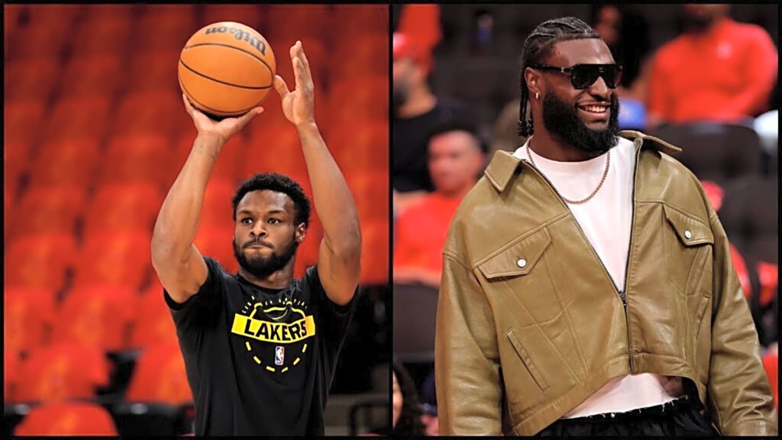 LeBron James Jokes about Claims around Will Anderson Jr. and Bronny James