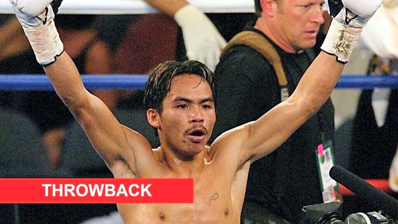 Manny Pacquiao stole the show on Mike Tyson’s undercard with bloody knockout stoppage
