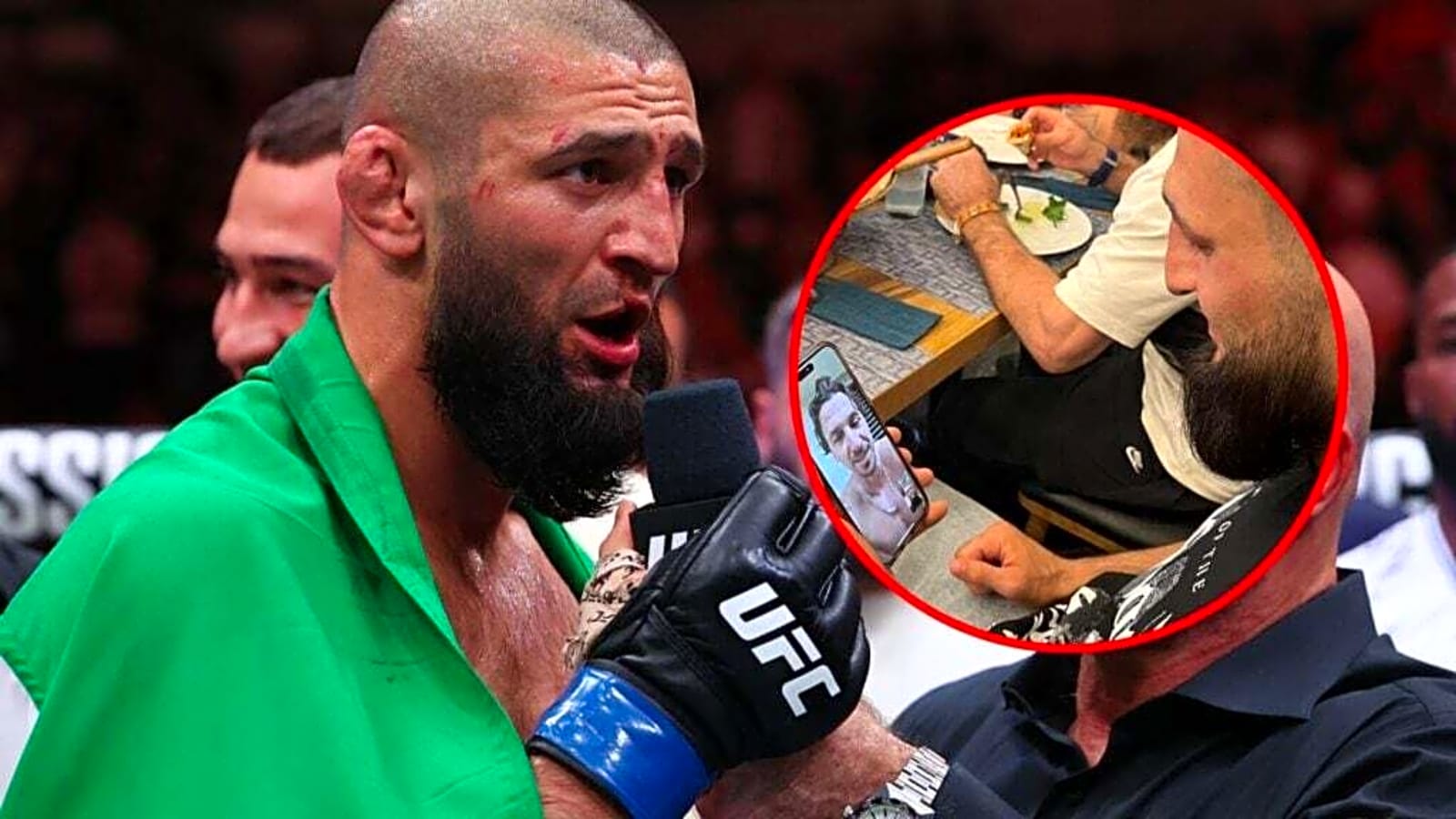 Khamzat Chimaev FaceTimed after UFC 319 by sporting ‘GOAT’ who correctly predicted he would become champion