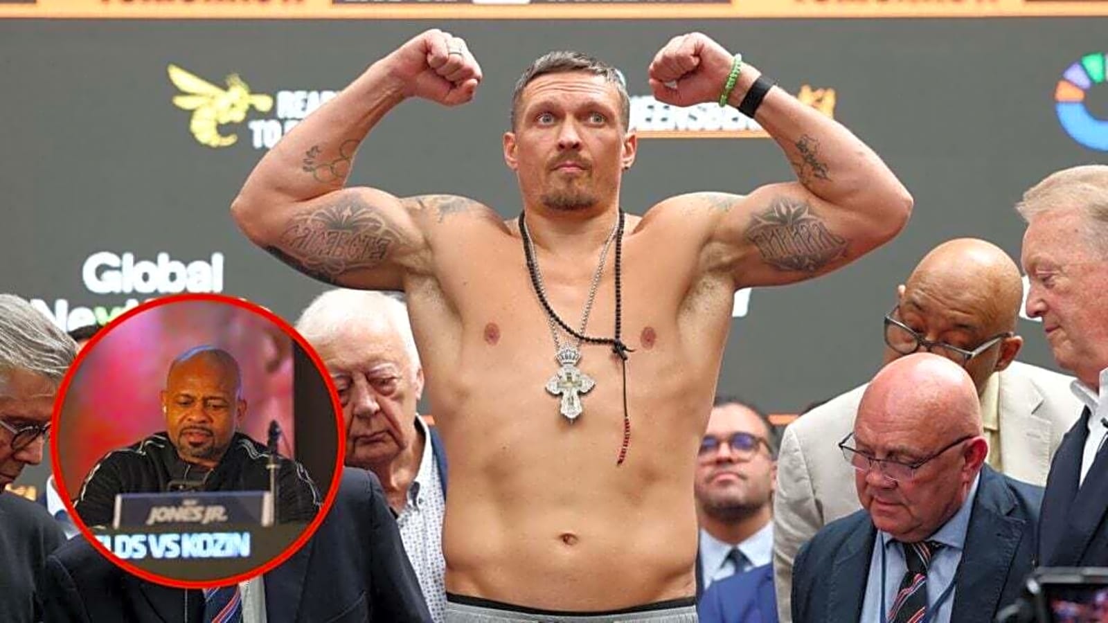 Roy Jones Jr. gives his verdict on where Oleksandr Usyk ranks among all-time heavyweight greats