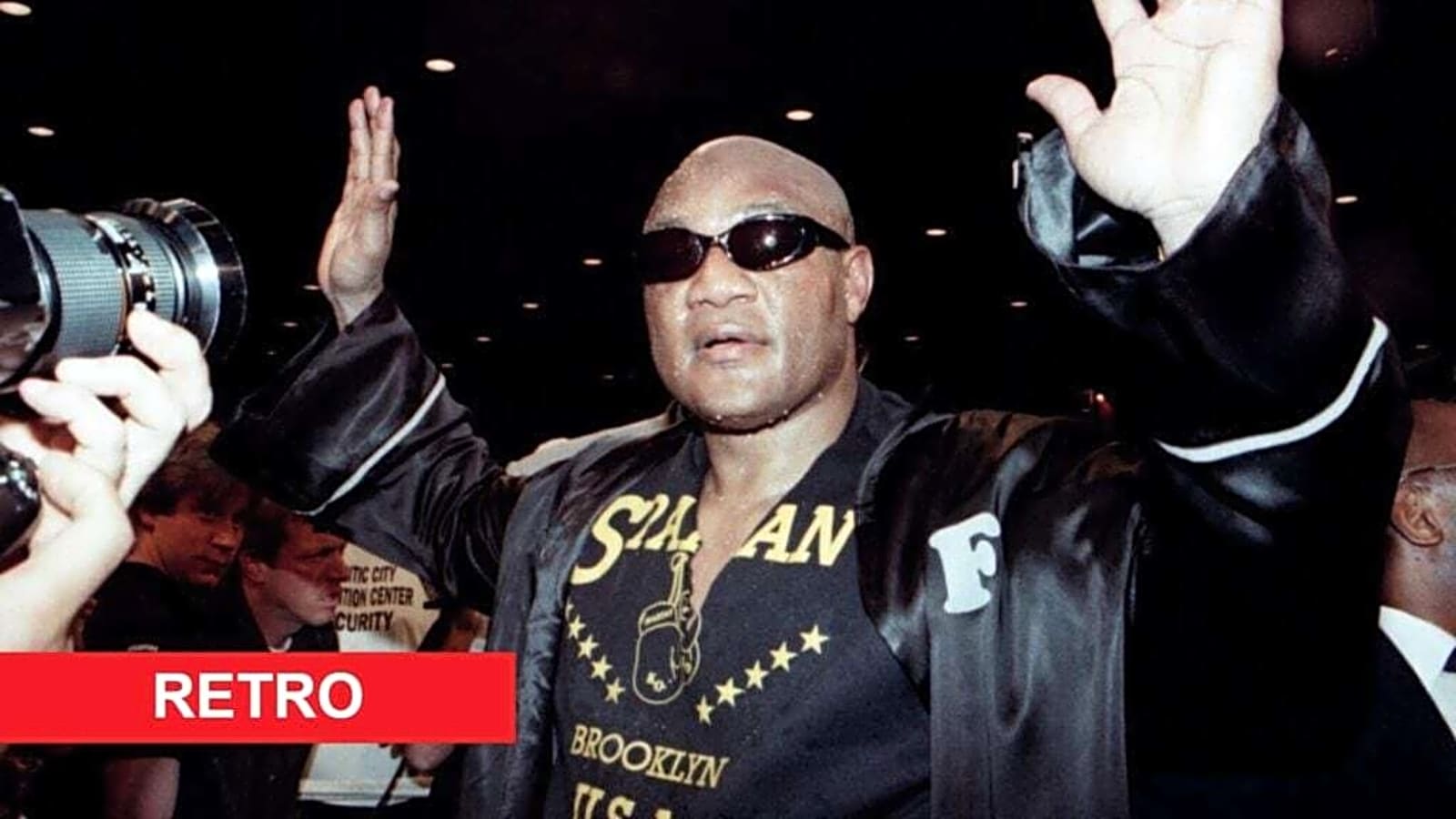 George Foreman broke 43 year old boxing record with one of the most savage knockouts of all time