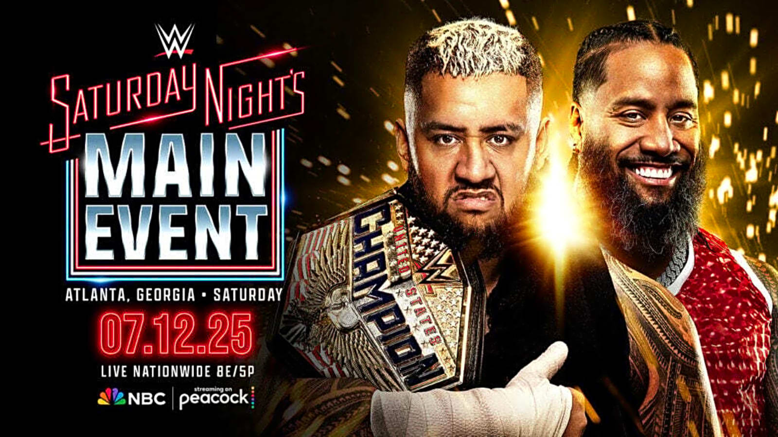 Title Match with Family Ties Made Official for Saturday Night’s Main Event (Updated Card)