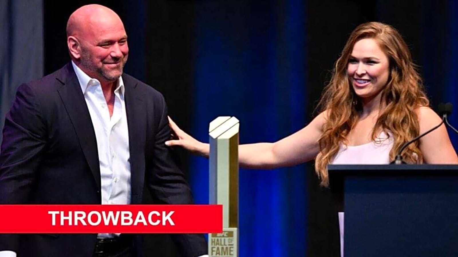 Dana White was unsure about Ronda Rousey’s UFC future on the night she ended her greatest rivalry