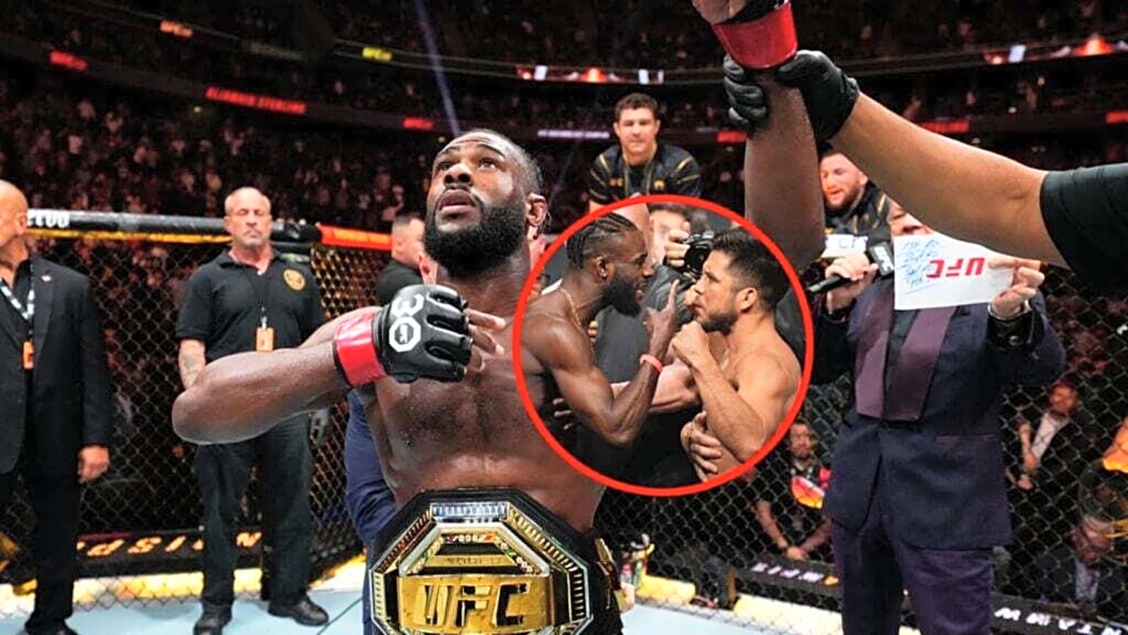 Aljamain Sterling shares how he didn’t get ‘lost’ fighting all-time great: ‘I had to tell myself…’