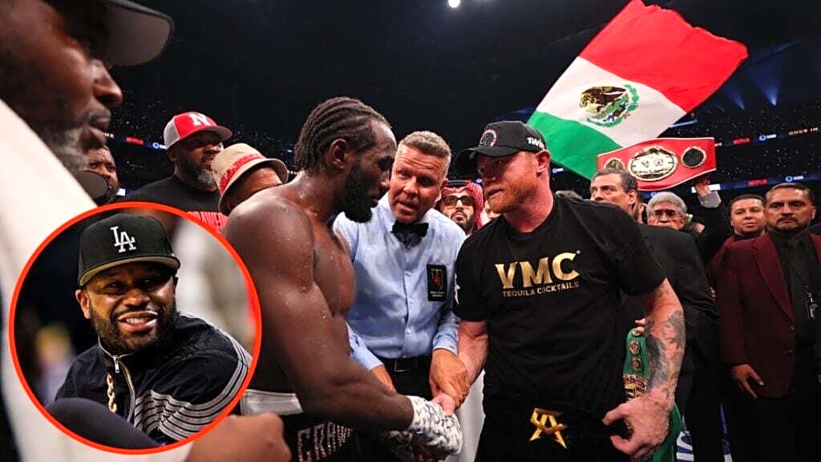 Canelo Alvarez vs Terence Crawford gate confirmed as fight enters the history books behind only Floyd Mayweather