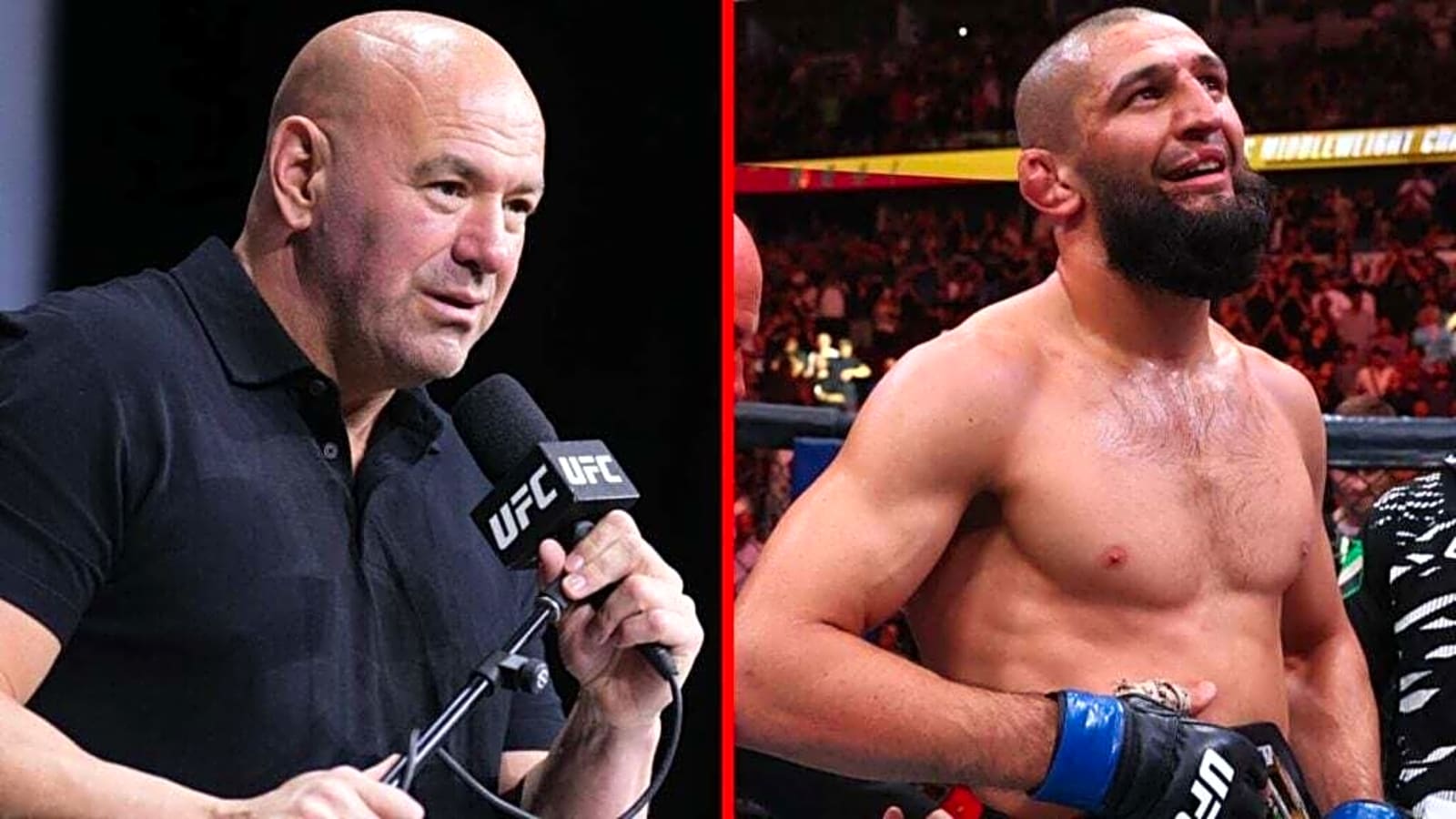 Dana White announces huge middleweight fight that could decide ‘challenger for Khamzat Chimaev’s title’