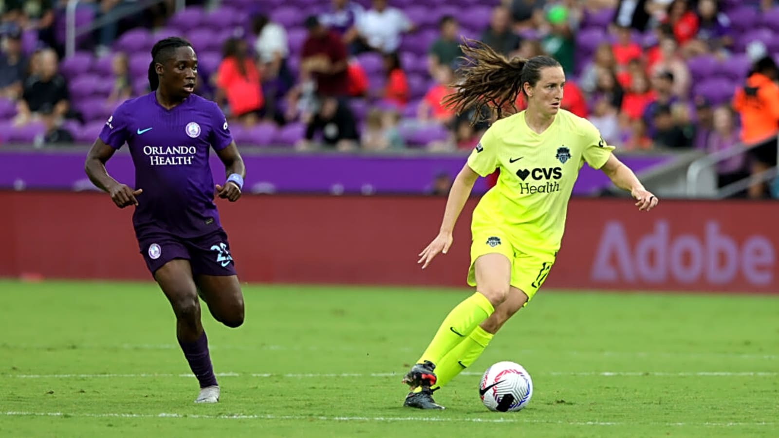 Andi Sullivan back on the pitch for the first time in 17 months