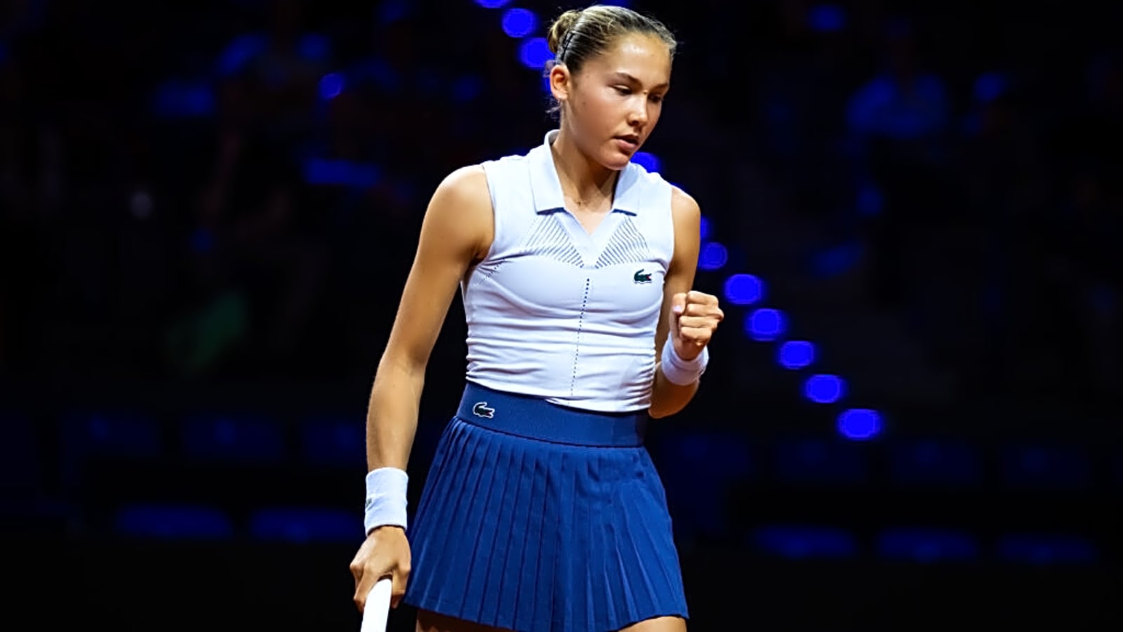 Mirra Andreeva frustrated by controversial call but reaches final