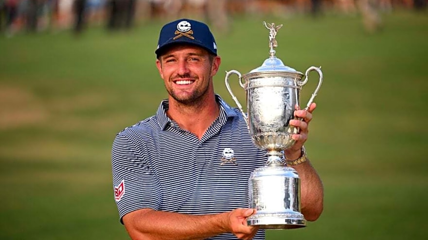 Bryson DeChambeau shares his drill to help amateurs practice golf in the snow