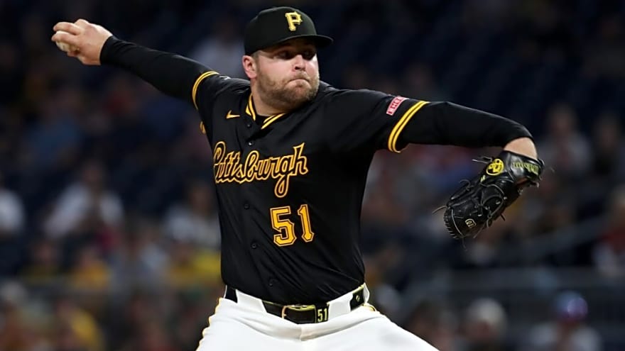Report: Phillies Interested in Pirates Relievers Bednar, Santana