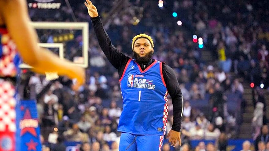 NBA Celebrity Three-Point Contest participants revealed, featuring Caleb Williams and Druski