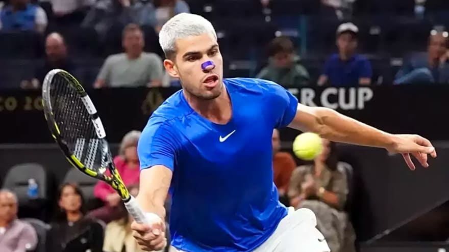 Carlos Alcaraz Avoids Serious Injury in Miami, Proving Even Exhibitions Can Be Dangerous