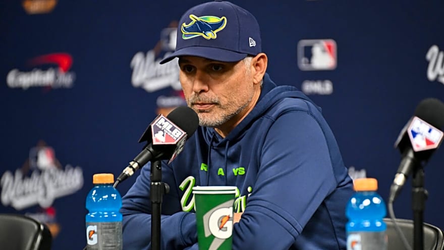 Rays Make Surprising Roster Move Immediately After World Series