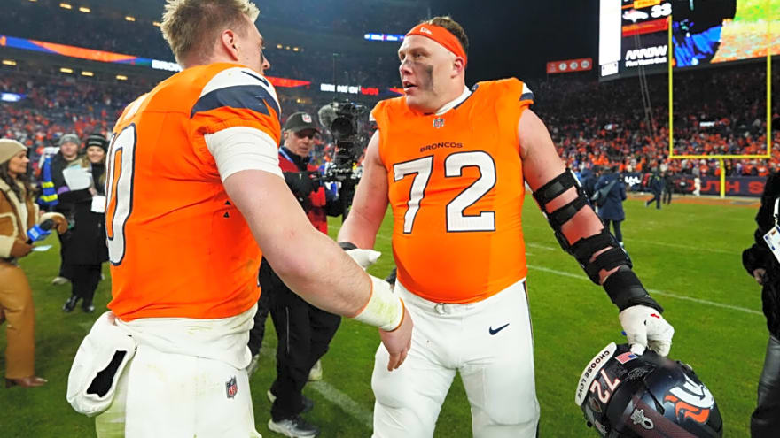 Broncos QB Bo Nix Suffers Season-Ending Ankle Injury In Divisional Round Win