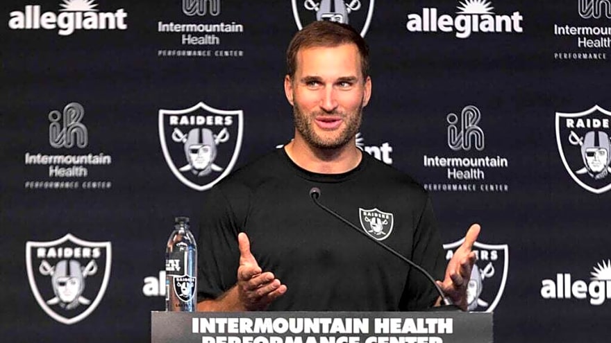 How Kirk Cousins confirmed Fernando Mendoza’s Las Vegas Raiders arrival
