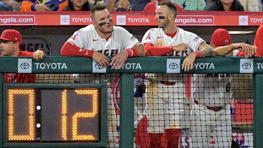 Zach Neto thanks pulling a Charizard while opening Pokemon packs with Mike Trout for HR