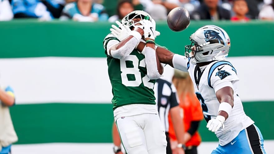 Jets Rookie Falling Behind in New Wide Receiver Room